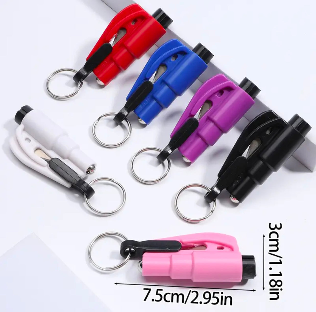 Emergency Seatbelt Cutter & Window Breaker โ Life-Saving Escape Tool