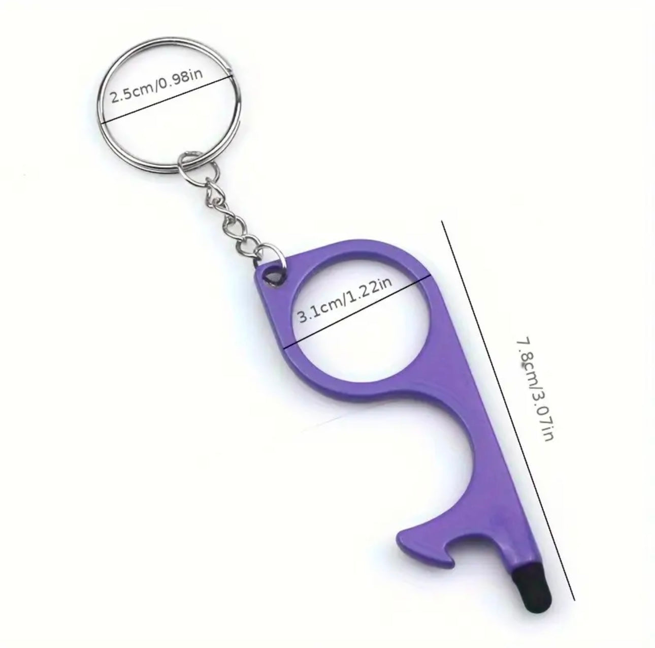 Touch-Free Door Opener Keychain – Stay Safe & Germ-Free
